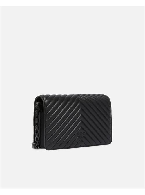 Classic Love Bag Click Chevron Color Block PINKO | 100063A0VMZ99B