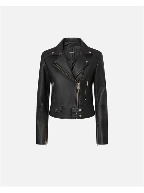 Giacca biker in nappa PINKO | 100267Y6WLZ99