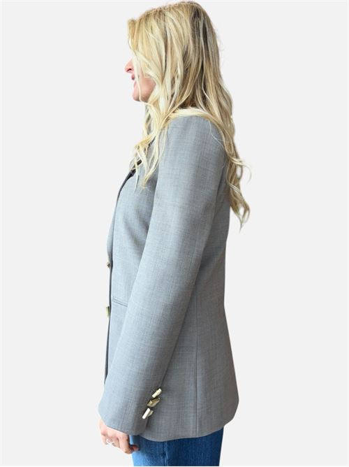 Blazer fresco lana con bottoni geometrici PINKO | 103544A27DD47