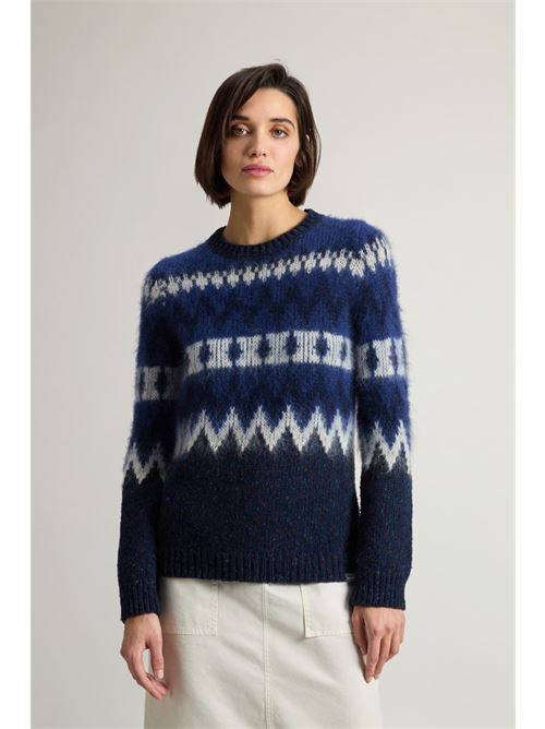 Maglione Fair Isle in misto lana WOOLRICH | CFWWKN0298FRUF070233323332