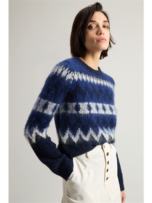 Maglione Fair Isle in misto lana WOOLRICH | CFWWKN0298FRUF070233323332