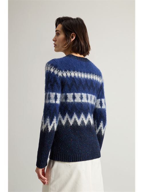 Maglione Fair Isle in misto lana WOOLRICH | CFWWKN0298FRUF070233323332