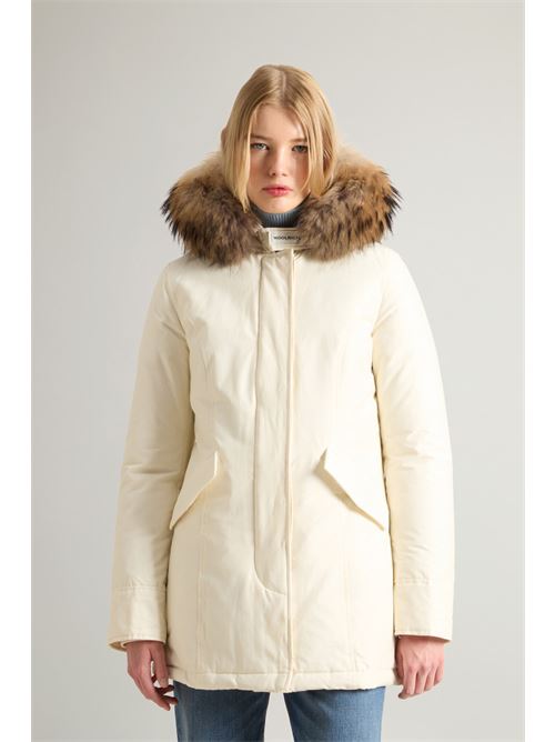 Arctic Parka in Ramar Cloth con pelliccia removibile WOOLRICH | CFWWOU0538FRUT0001MKCMKC