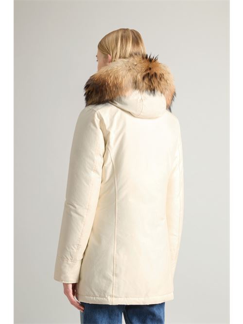 Arctic Parka in Ramar Cloth con pelliccia removibile WOOLRICH | CFWWOU0538FRUT0001MKCMKC