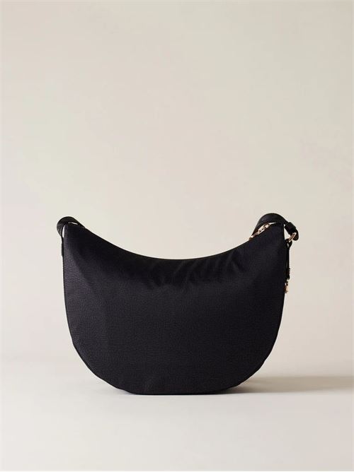 LUNA BAG MIDDLEHOBO DI NYLON OP RICICLATO E PELLE BORBONESE | 934108I15Y66